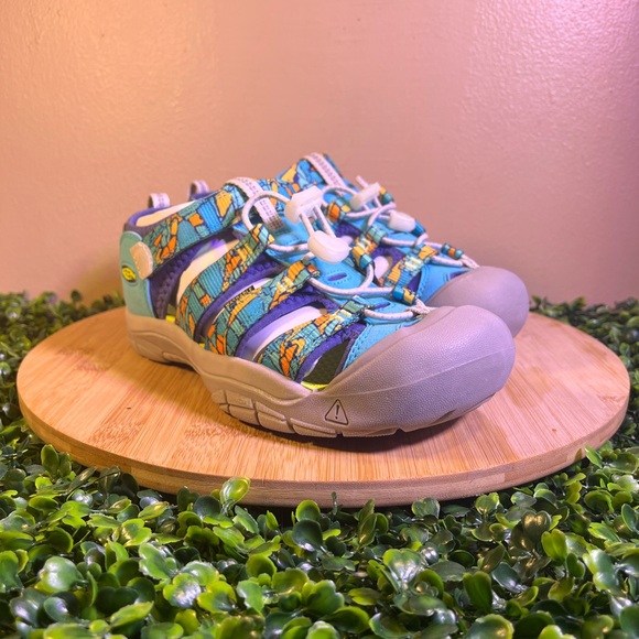 Keen Other - 🔥 NEW KEEN NEWPORT H2 ORANGE BLUE WATER SANDALS BIG KIDS SIZE 5